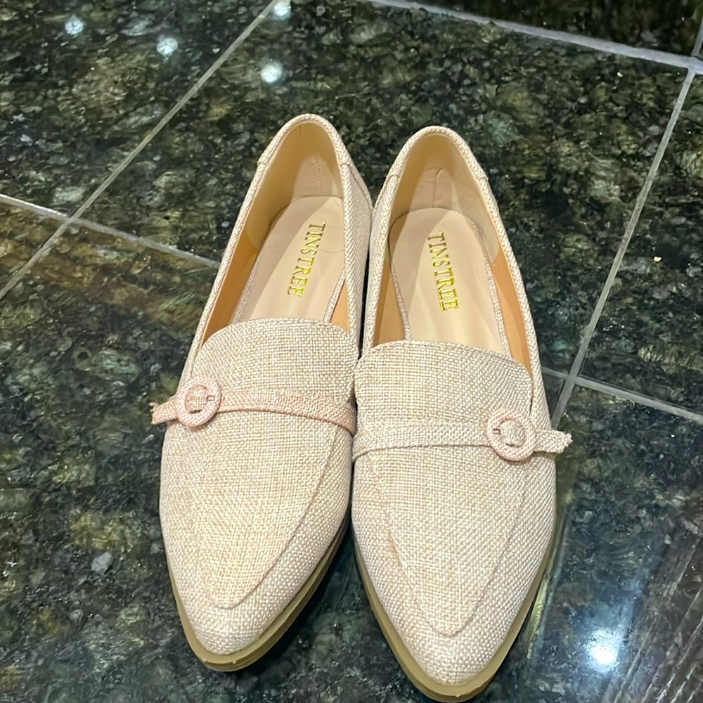 Casual Beige Flats